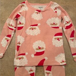 BUNDLE - FIVE Toddler Girl Holiday Pajamas